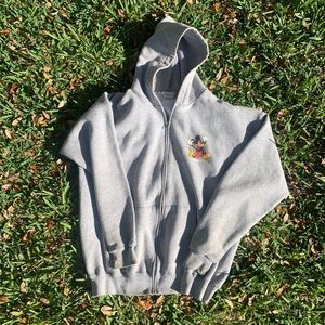 Vintage Disney Mickey full zip hoodie size xl